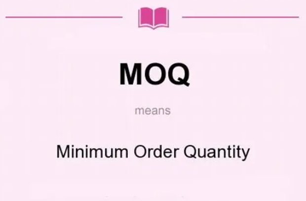 I prodotti possono essere provati in piccole quantità: il MOQ è 10