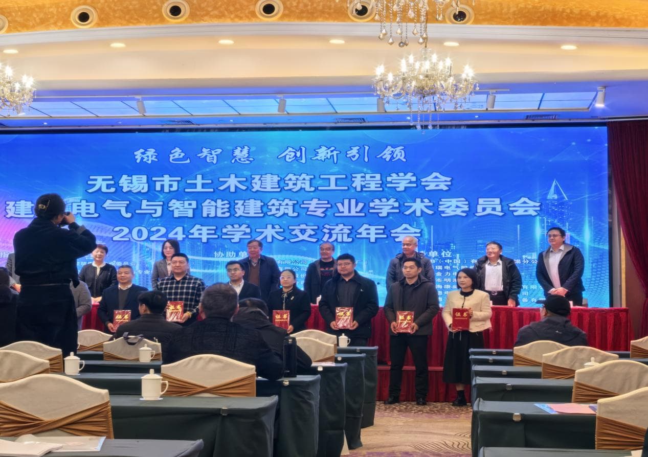 Riunione annuale 2024 del comitato accademico per la costruzione di edifici elettrici e intelligenti della Wuxi Civil Engineering Society